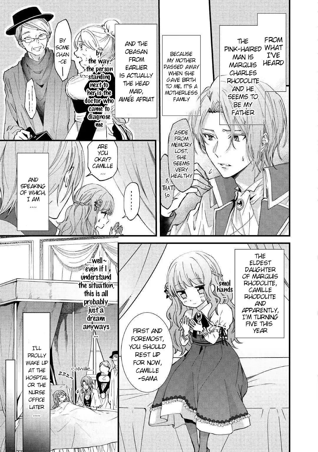 An Otome Game's Burikko Villainess Turned Into a Magic Otaku Chapter 1 5